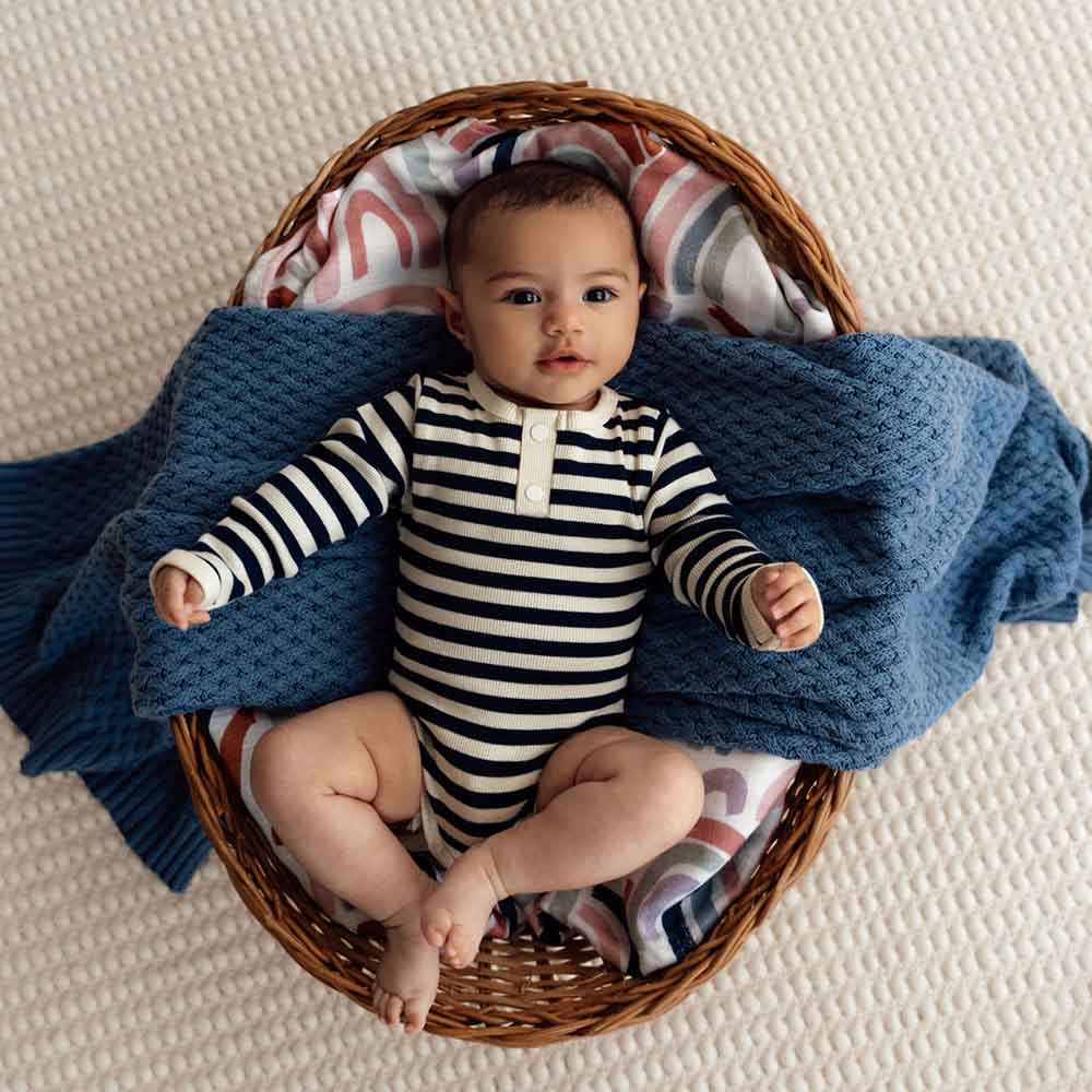 Moonlight Stripe LS Bodysuit