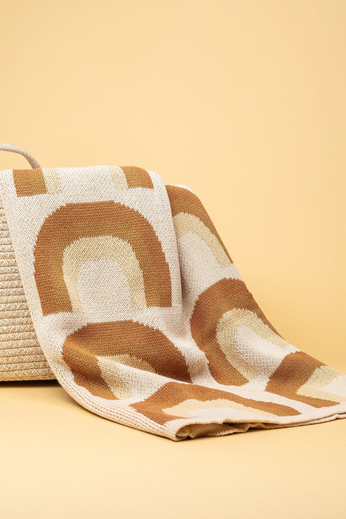 Organic Cotton Rainbow Blanket