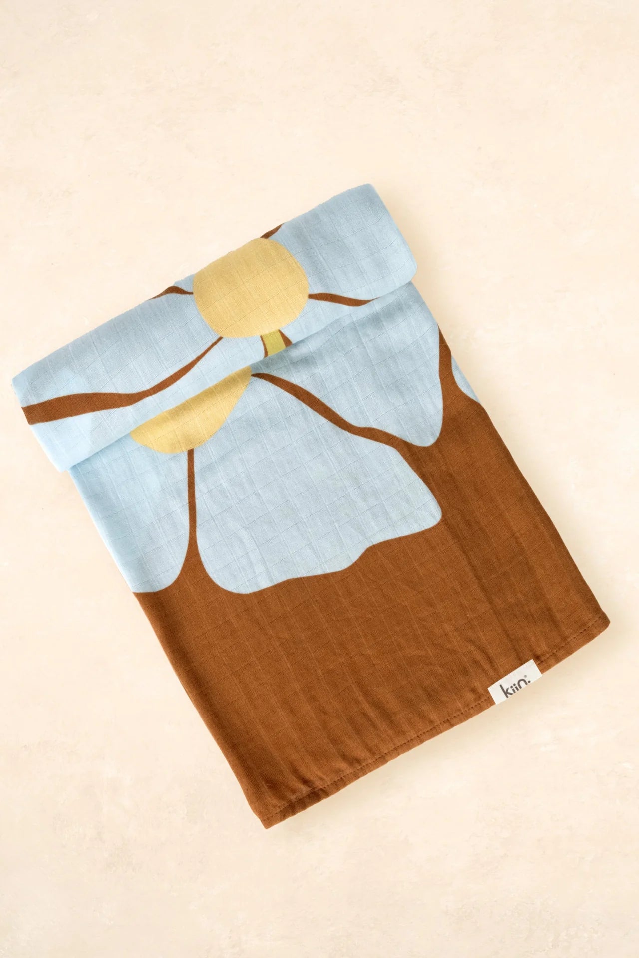 Organic Swaddle Fleur Umber
