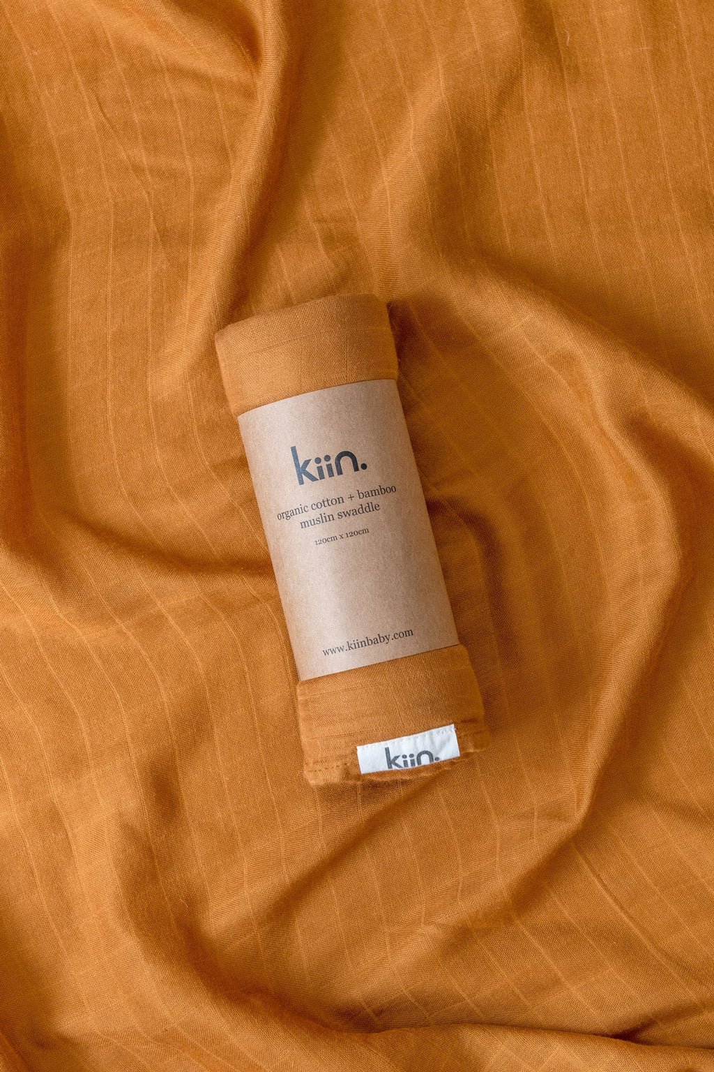 Organic Swaddle Caramel