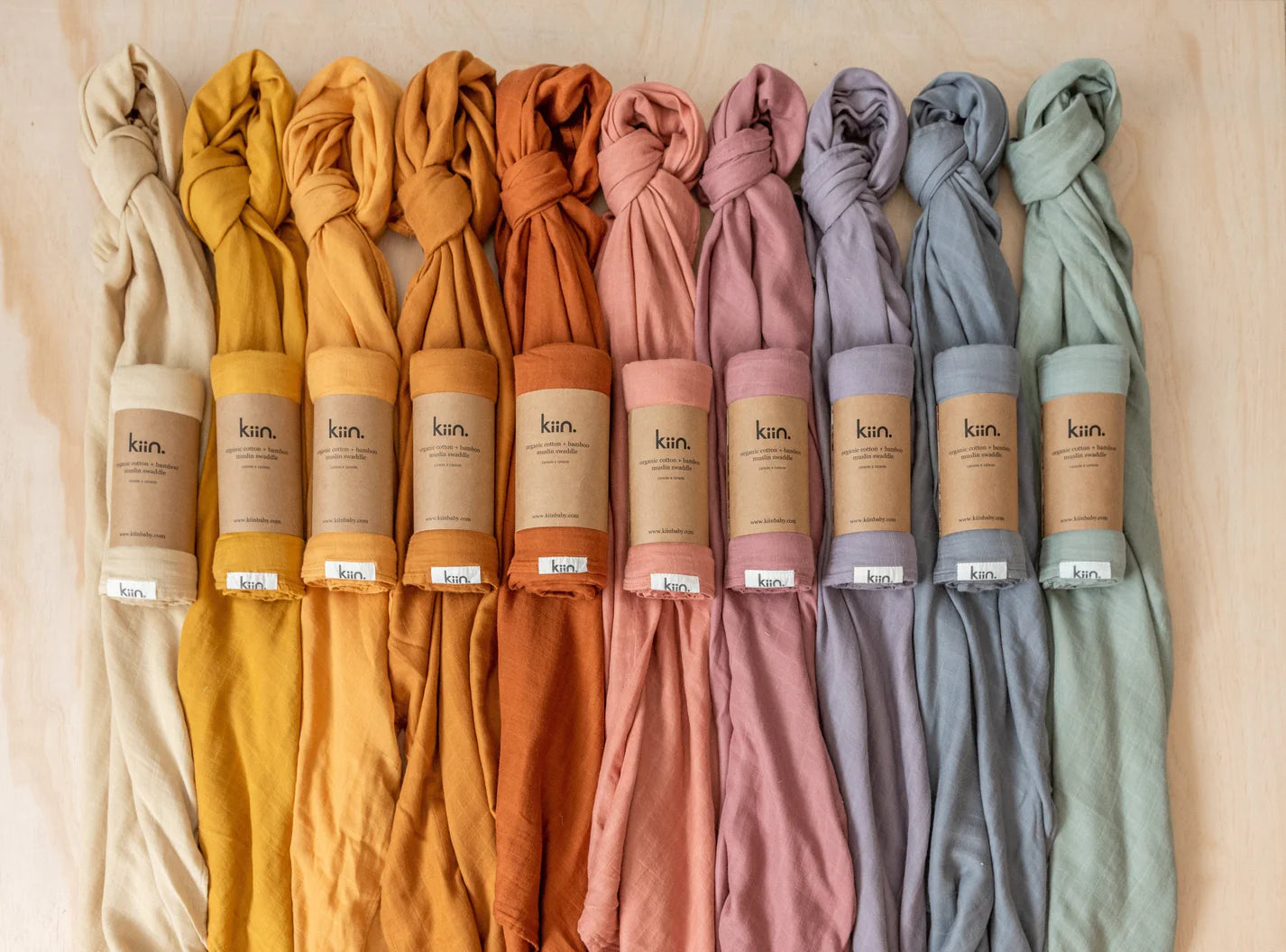 Organic Swaddle Caramel