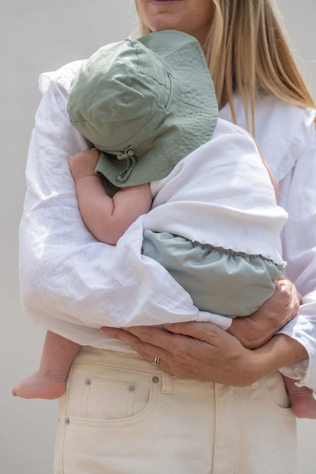 Reusable Swim Nappy Sage