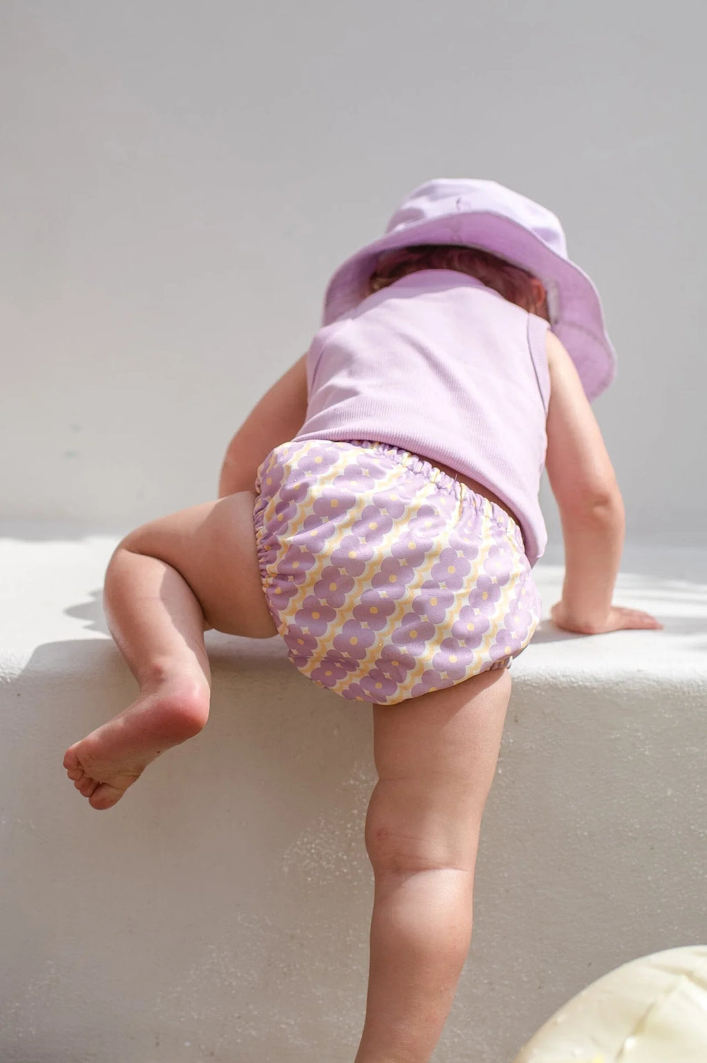 Reusable Swim Nappy Flower Power