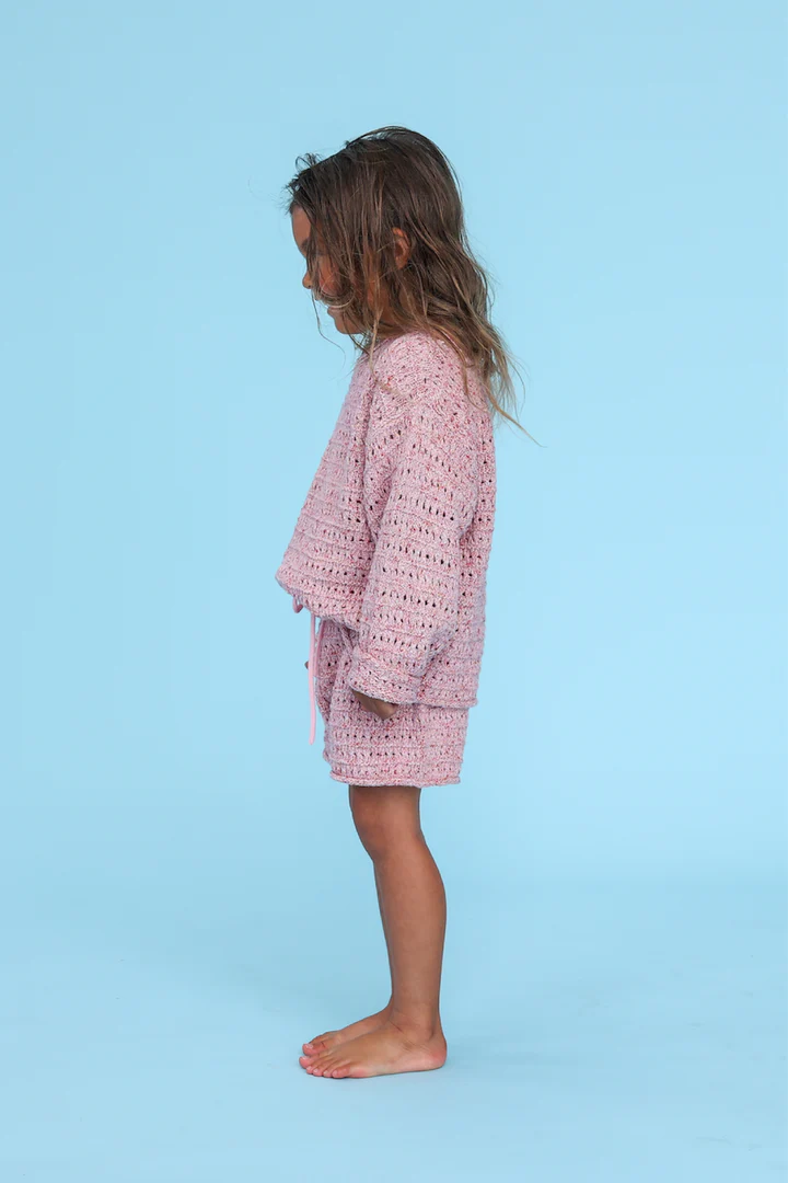 Summer Knit Shorts Blossom