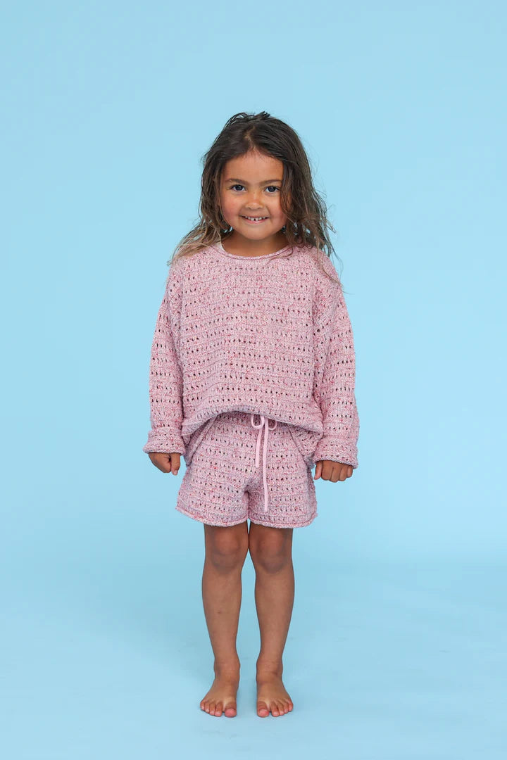 Summer Knit Shorts Blossom