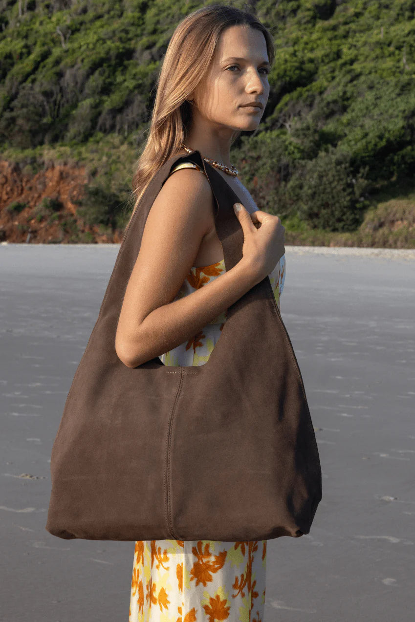 The Clover Slouch Bag Cocoa