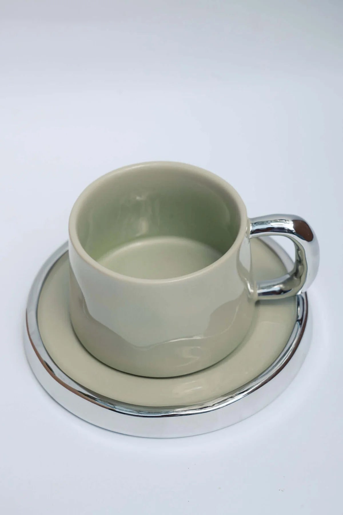 The Stevie Cup & Saucer Set Moss
