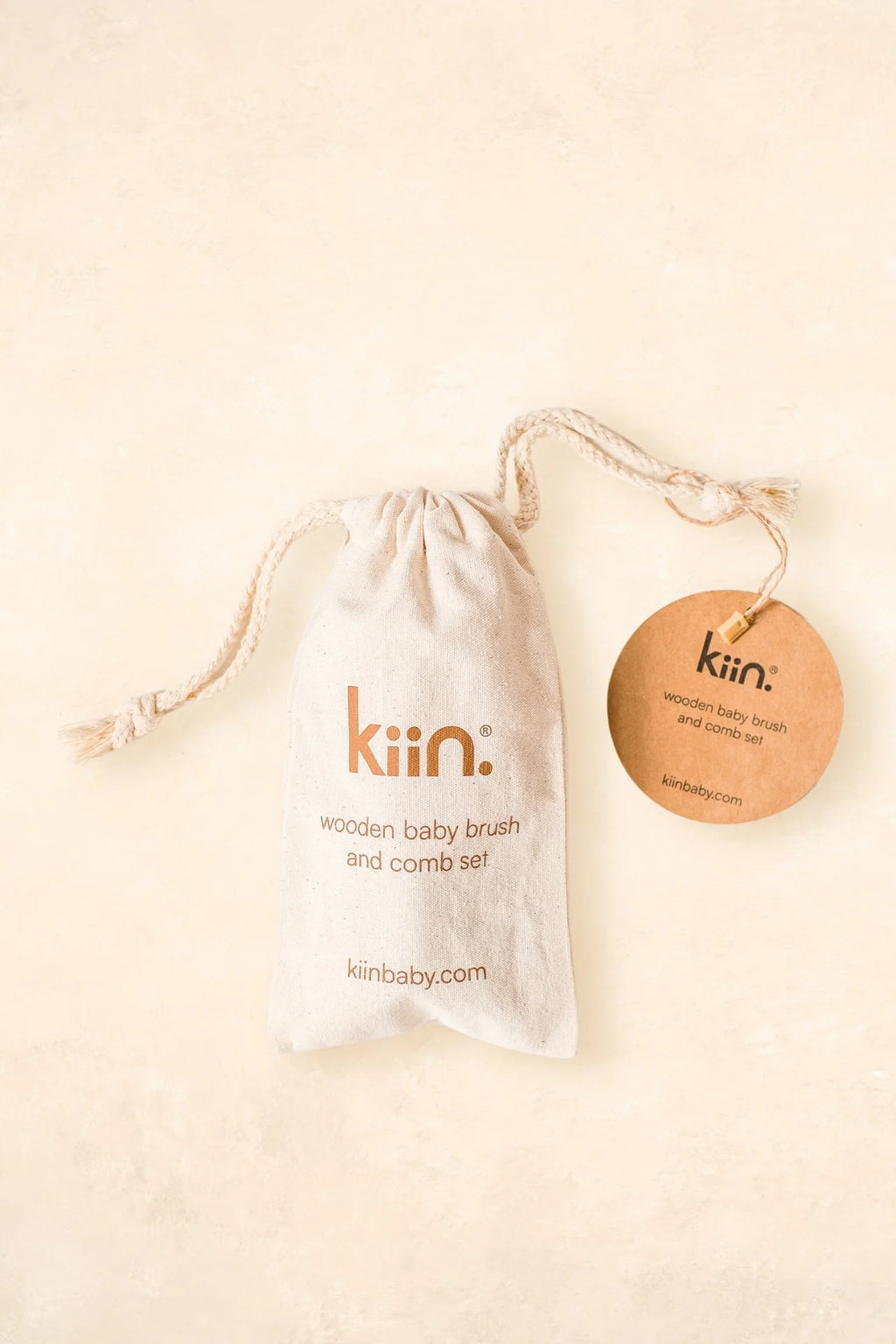 Wooden Baby Brush Set