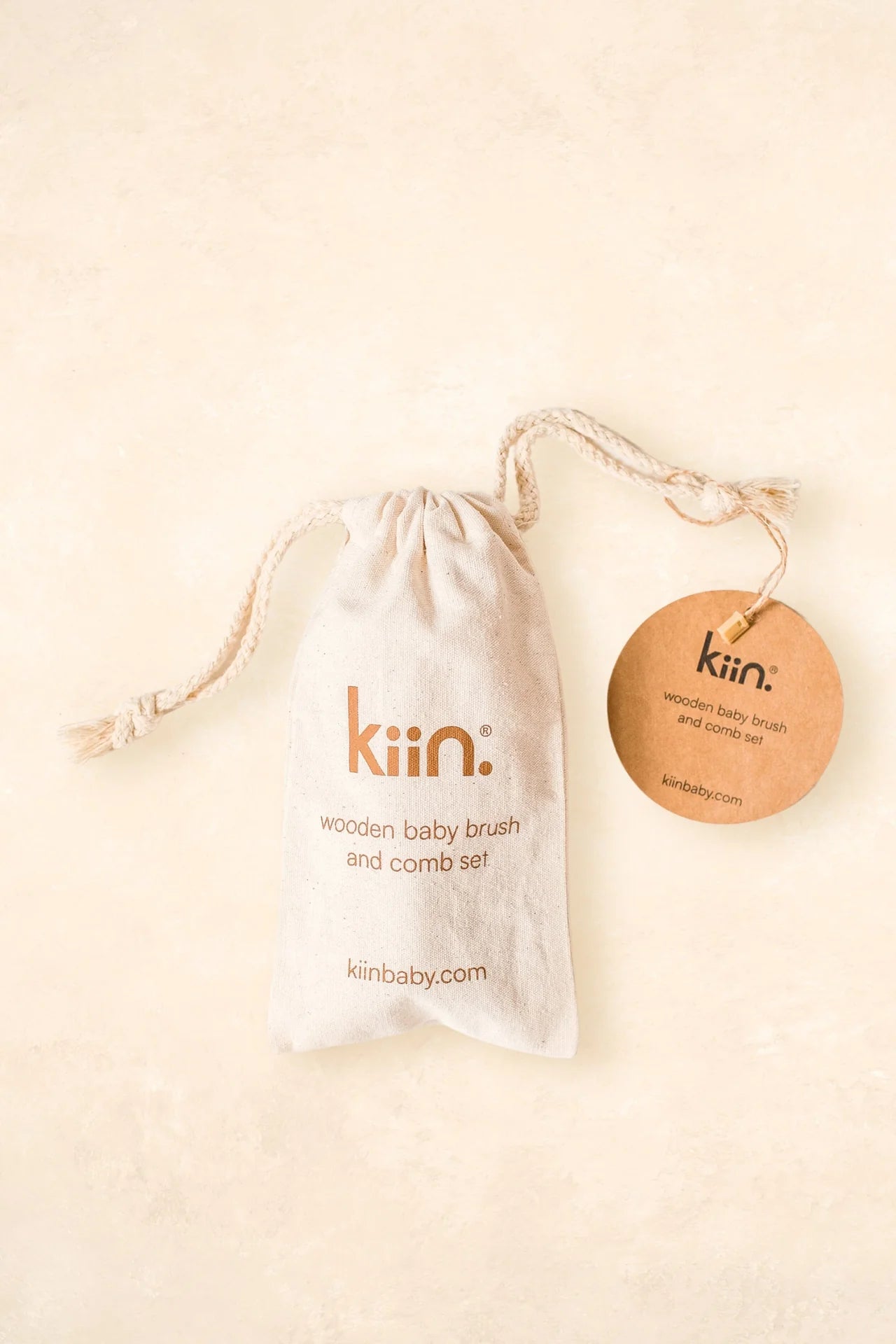Wooden Baby Brush Set