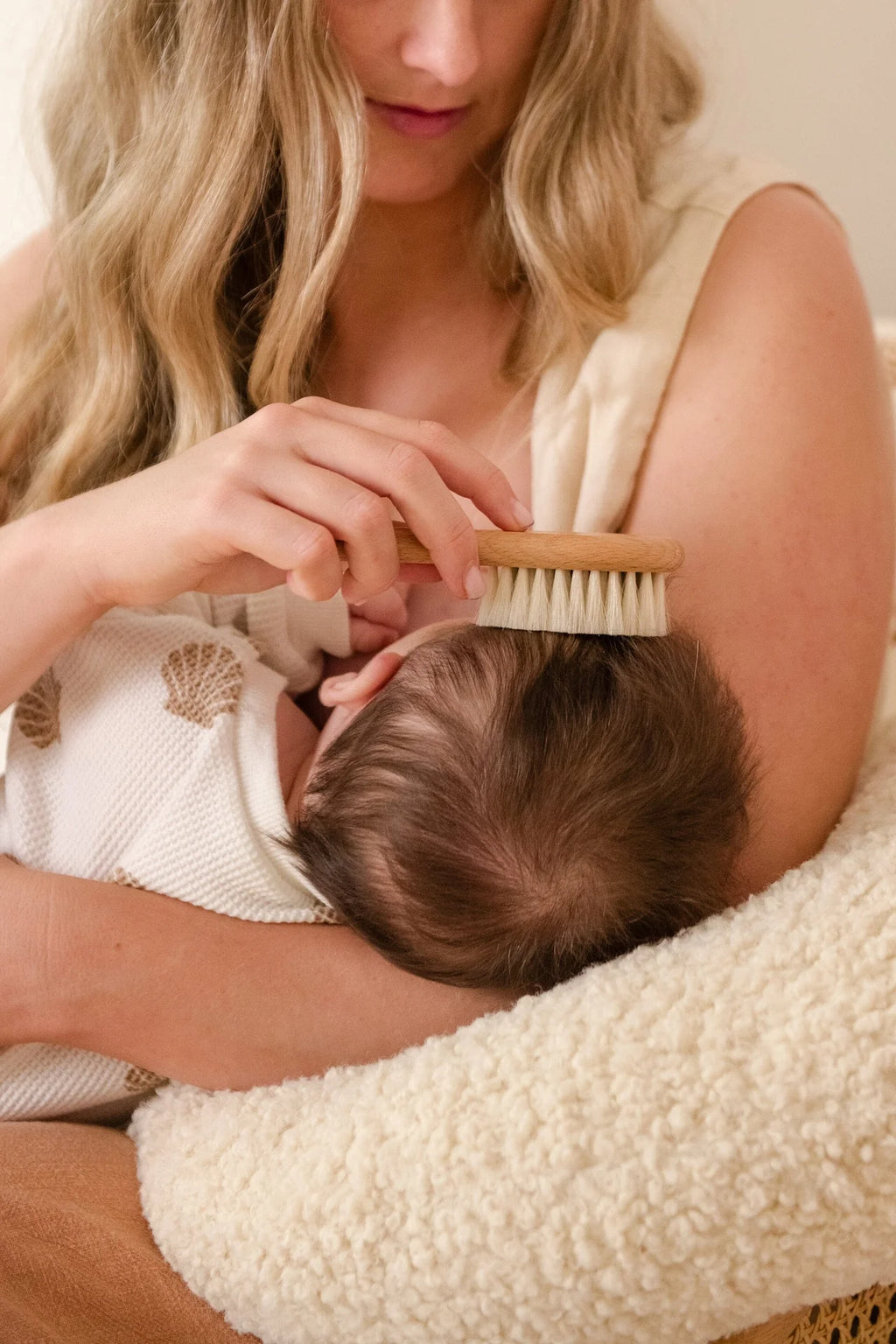 Wooden Baby Brush Set