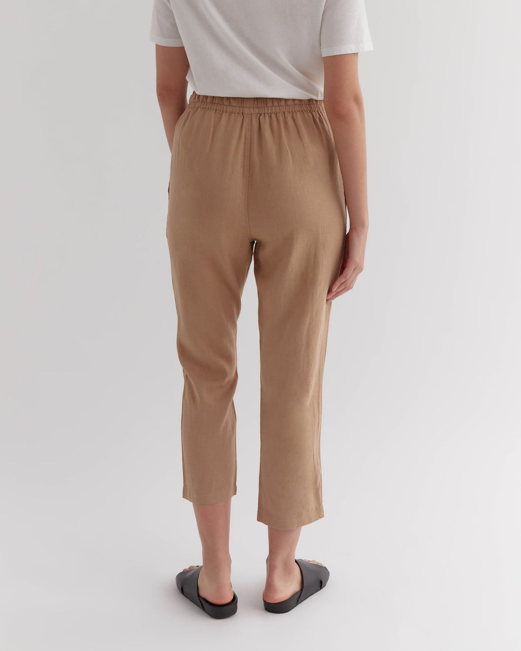 Anya Linen Pant Camel