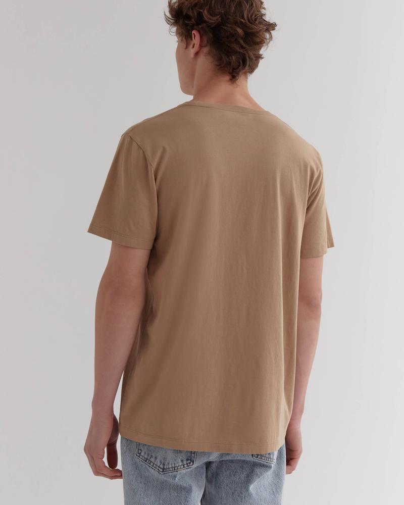 Mens Logo Tee Camel