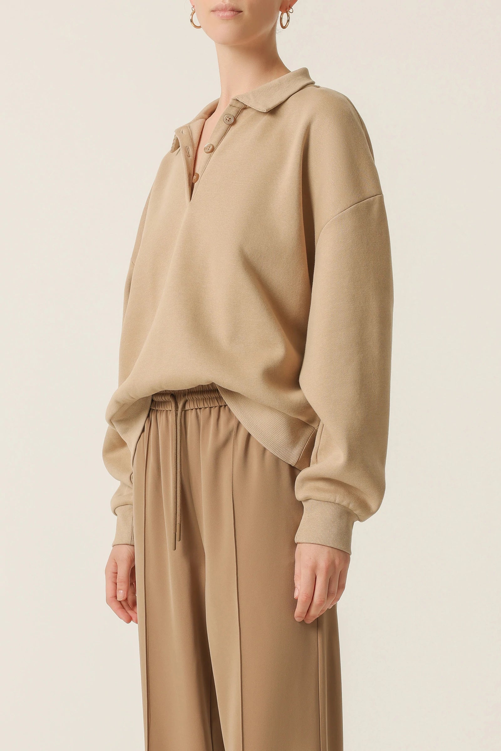 Winslow Rugby Sweat Sepia