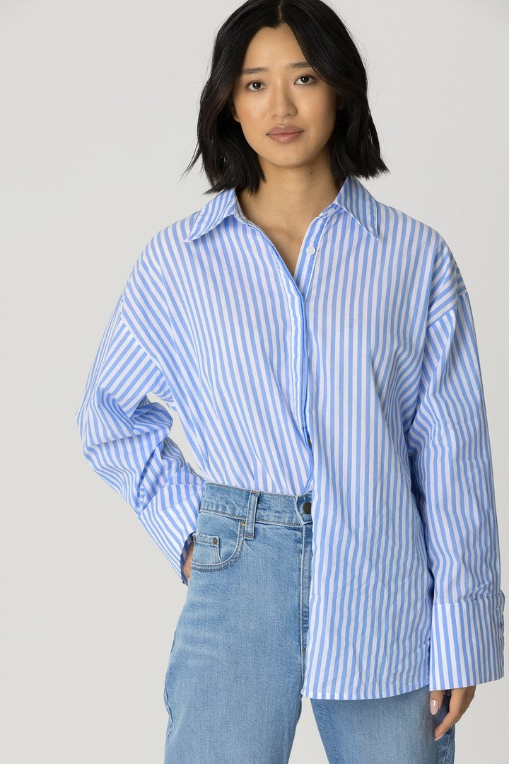 Luna Shirt Blue Stripe