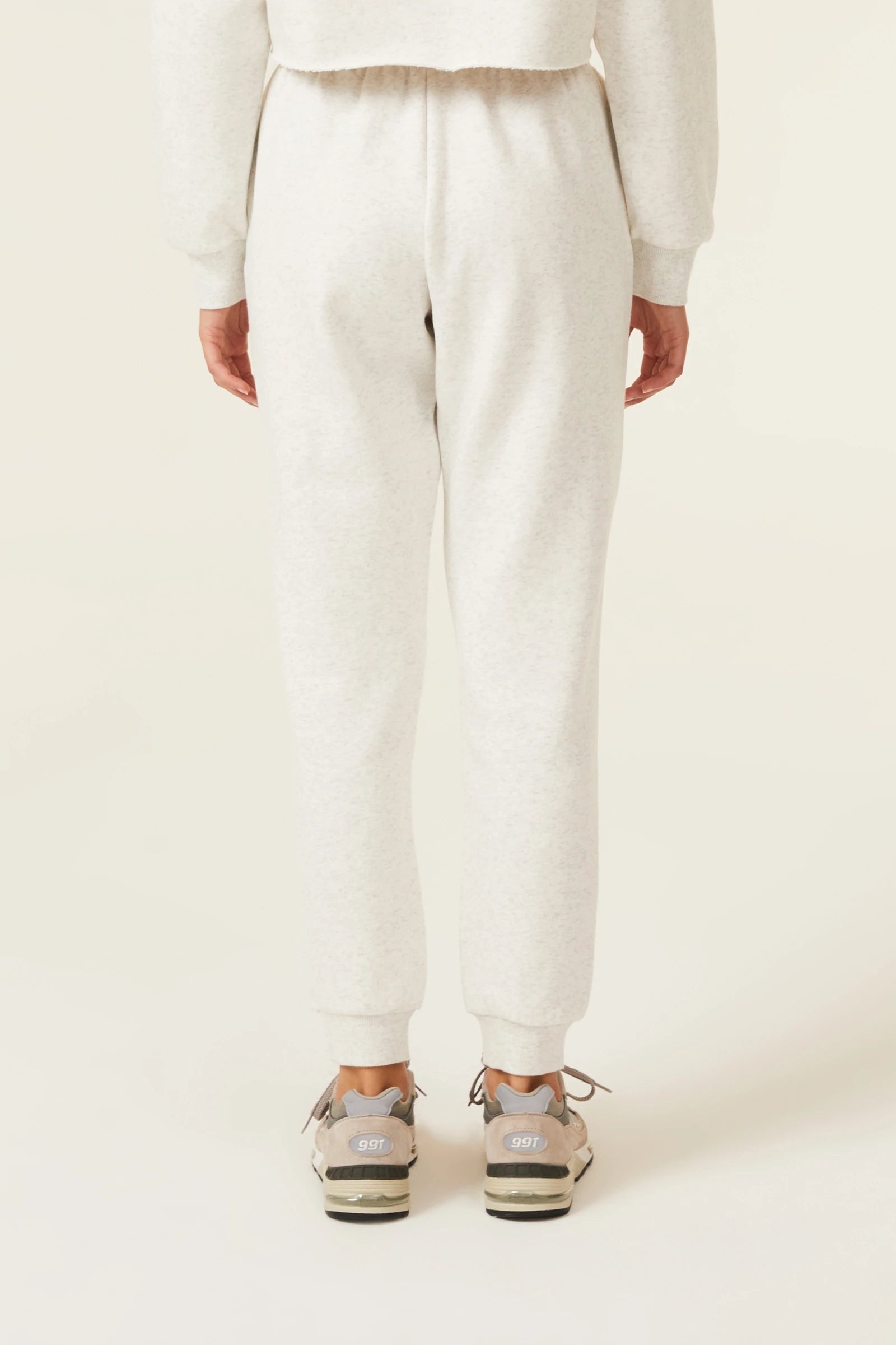 Carter Trackpant Snow Marle