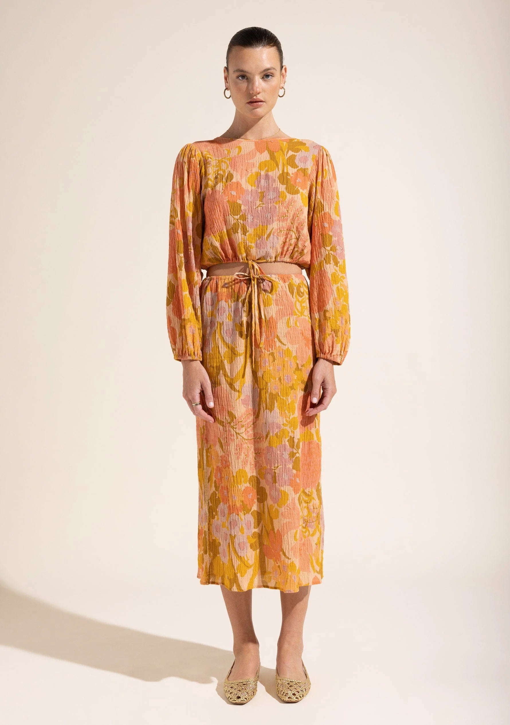 Faith Ariana Midi Skirt