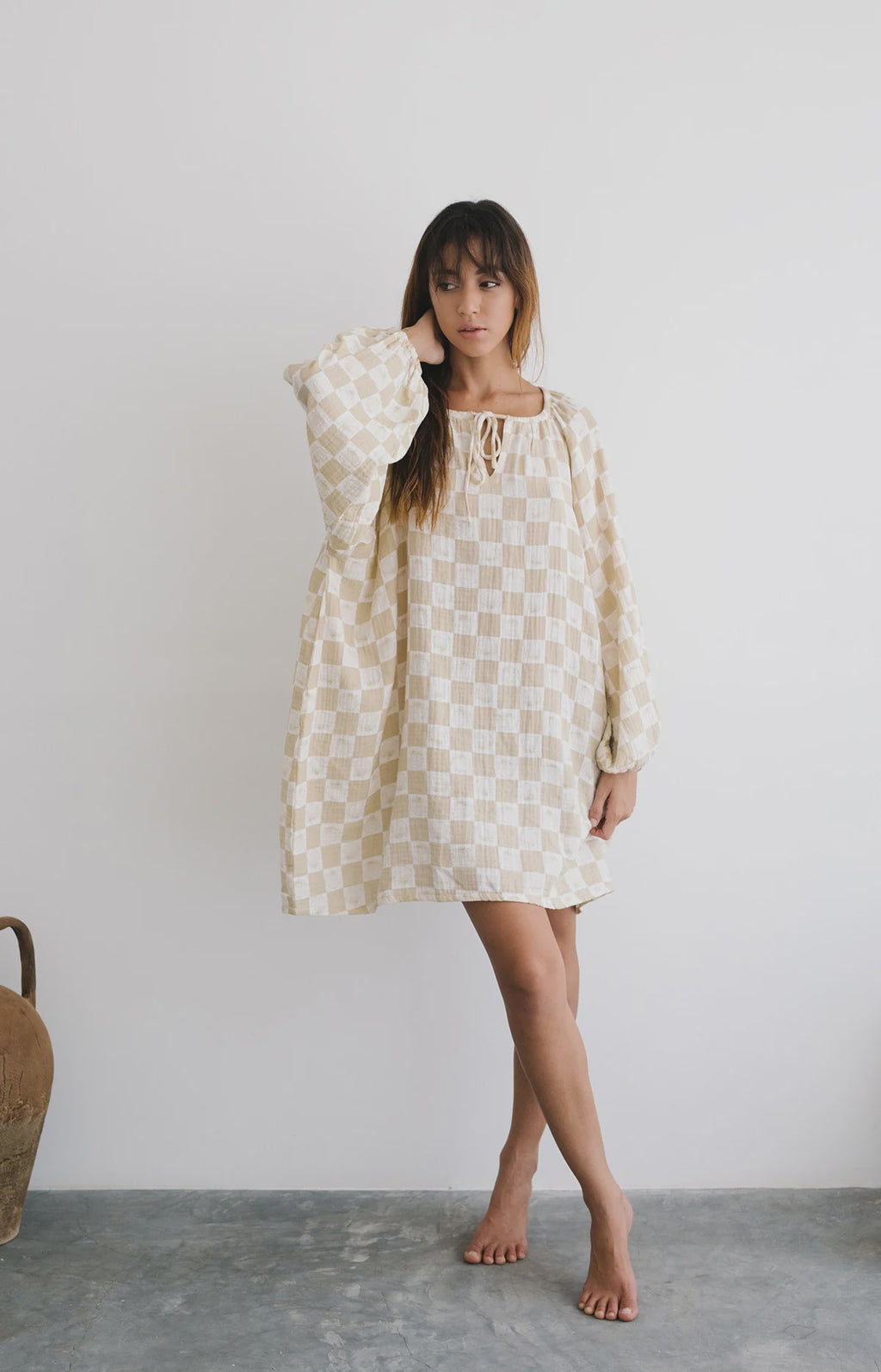 Cassie Dress Shell Check