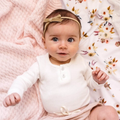 Pebble Velvet Bow