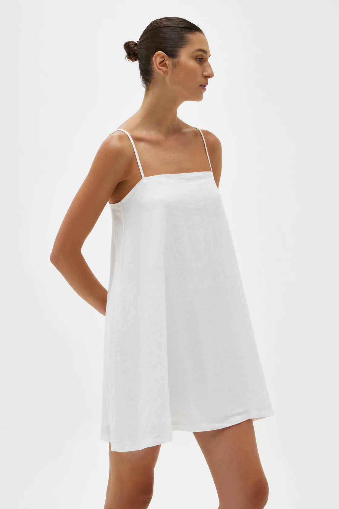 Tully Mini Dress White