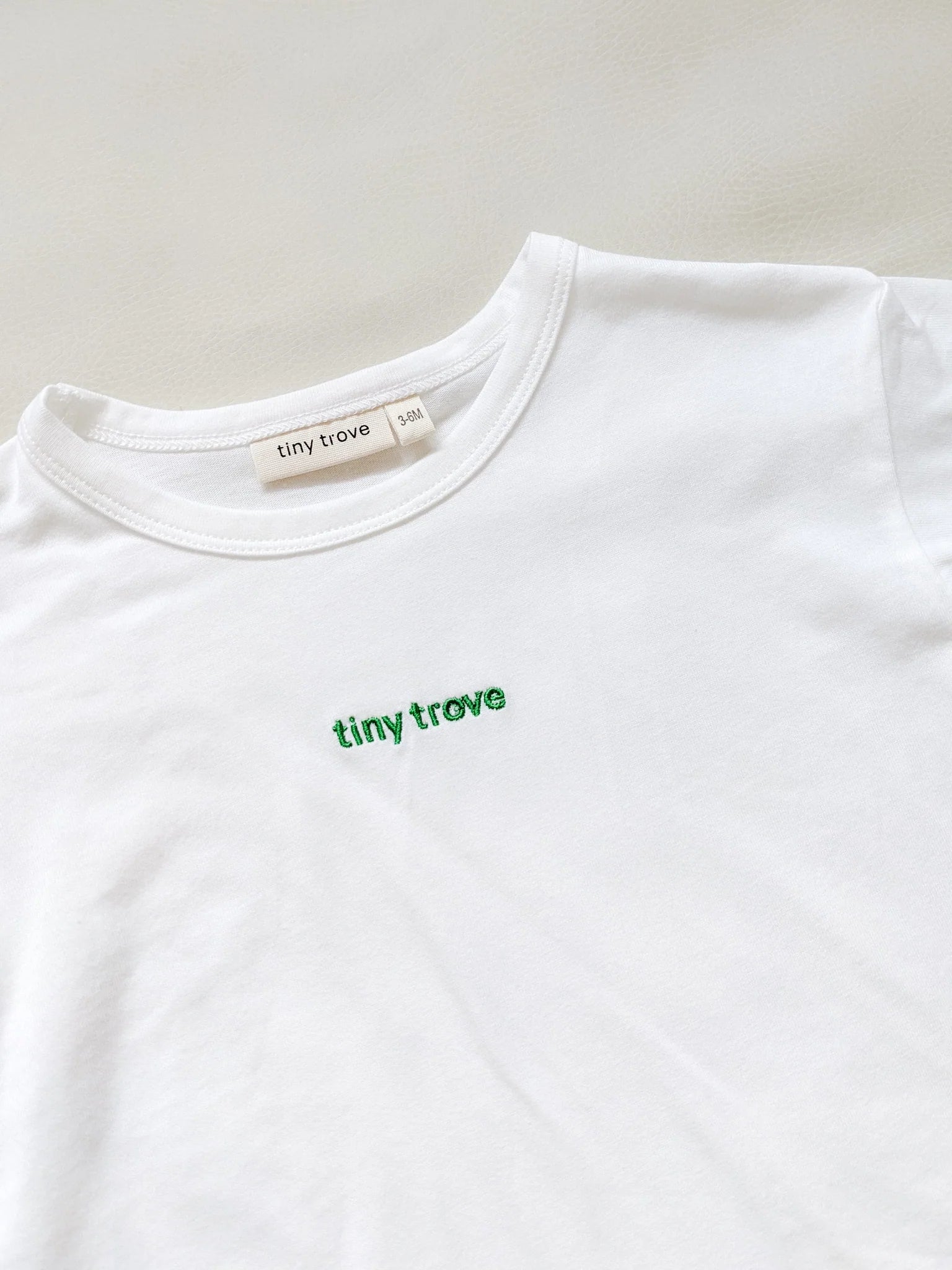 Kids Tiny Trove Tee White