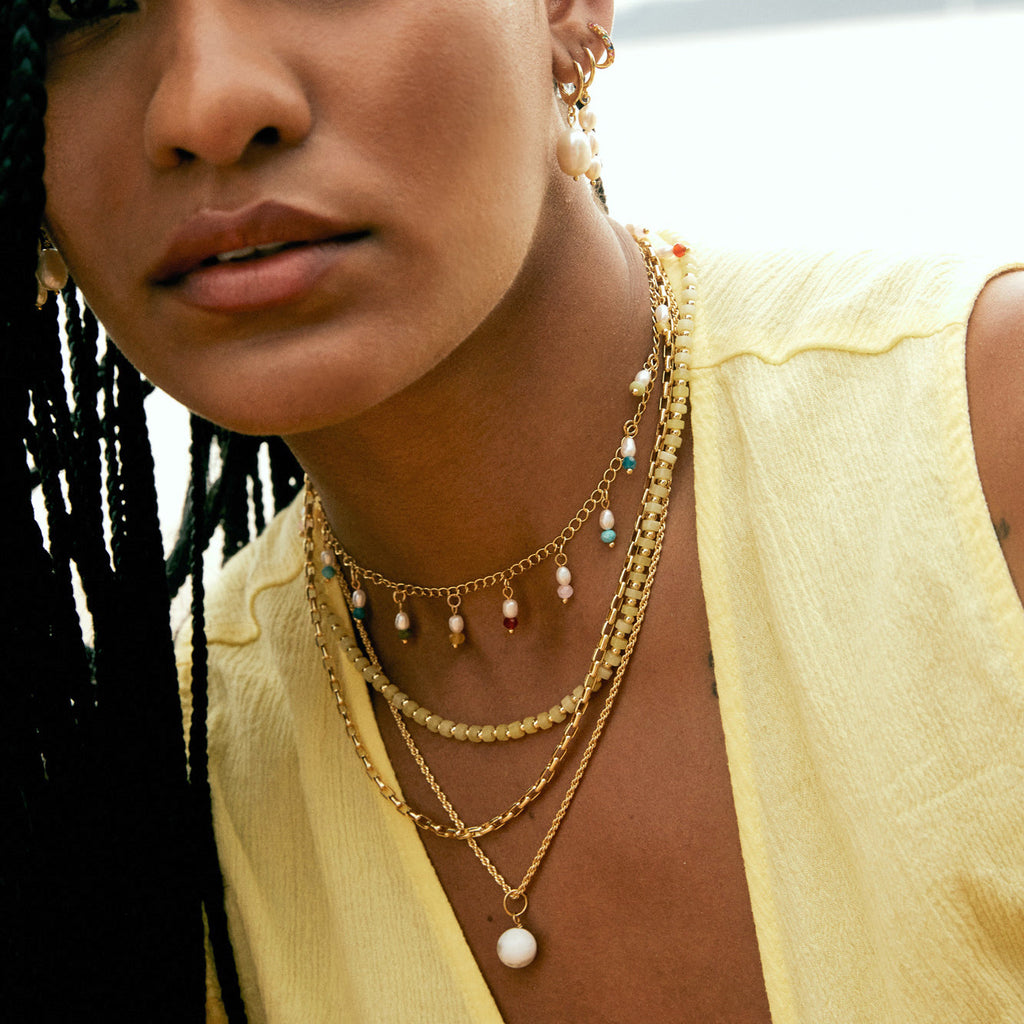 Oasis Gemstone Necklace Sunshine