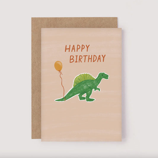 Dinosaur Card
