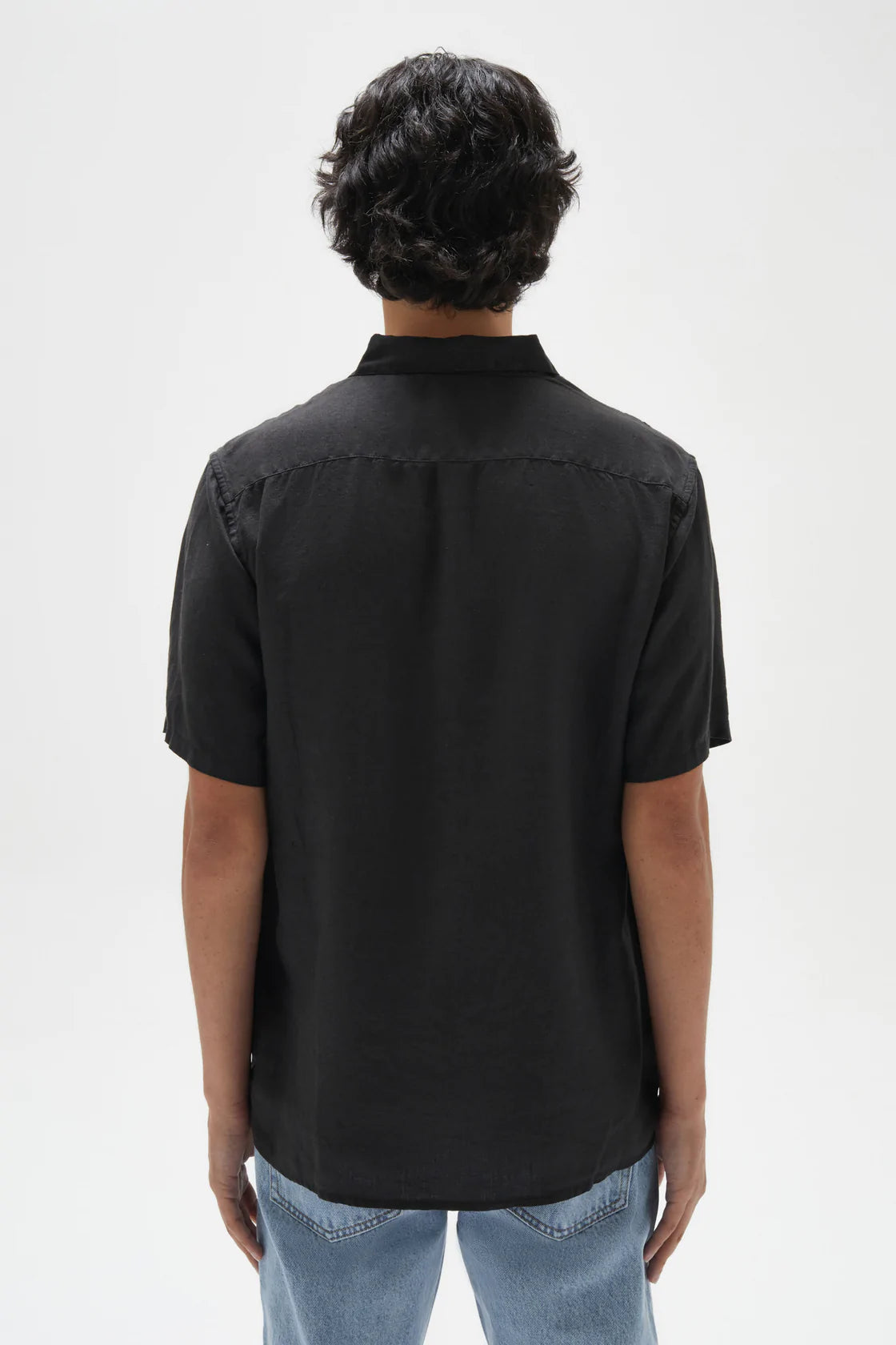 Mens Casual SS Black