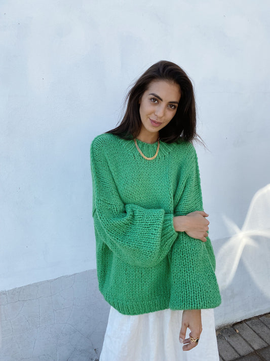 Desiree Oversized Knit Green