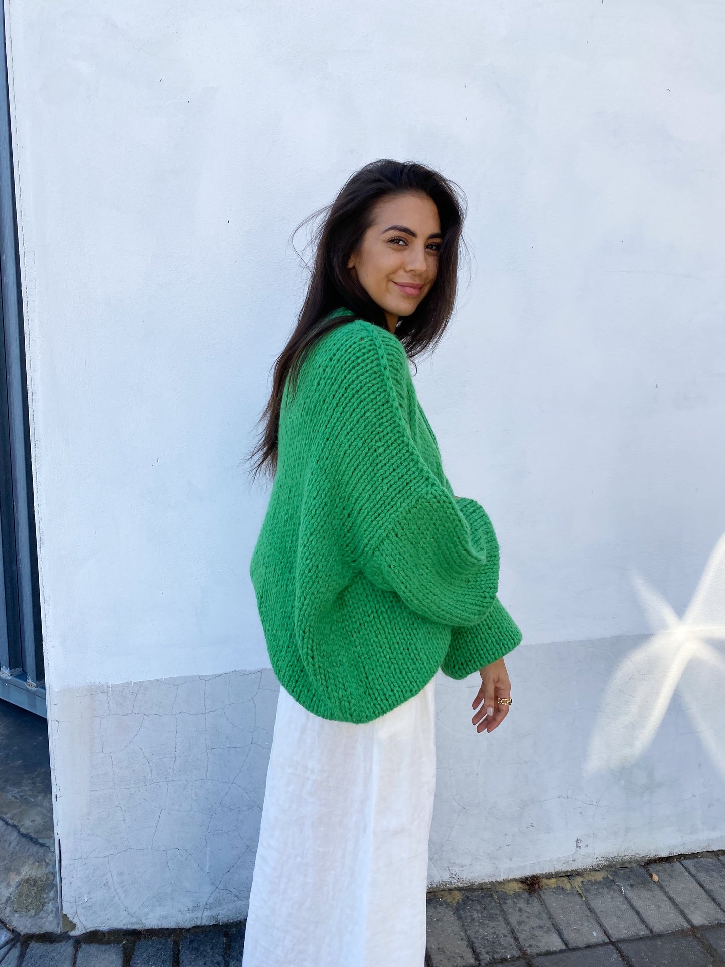 Desiree Oversized Knit Green