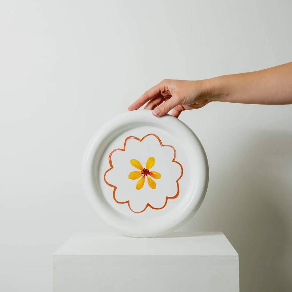 Summer Flower Plate