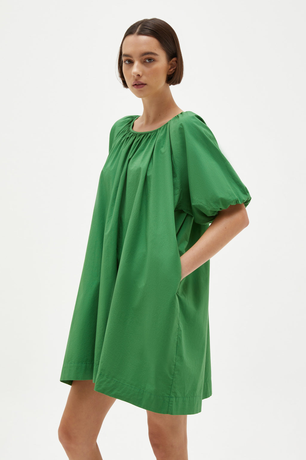 Dillan Dress Bermuda Green