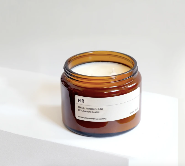 Large Soy Candle FIR