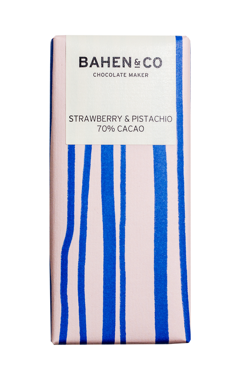 Strawberry and Pistachio Bar