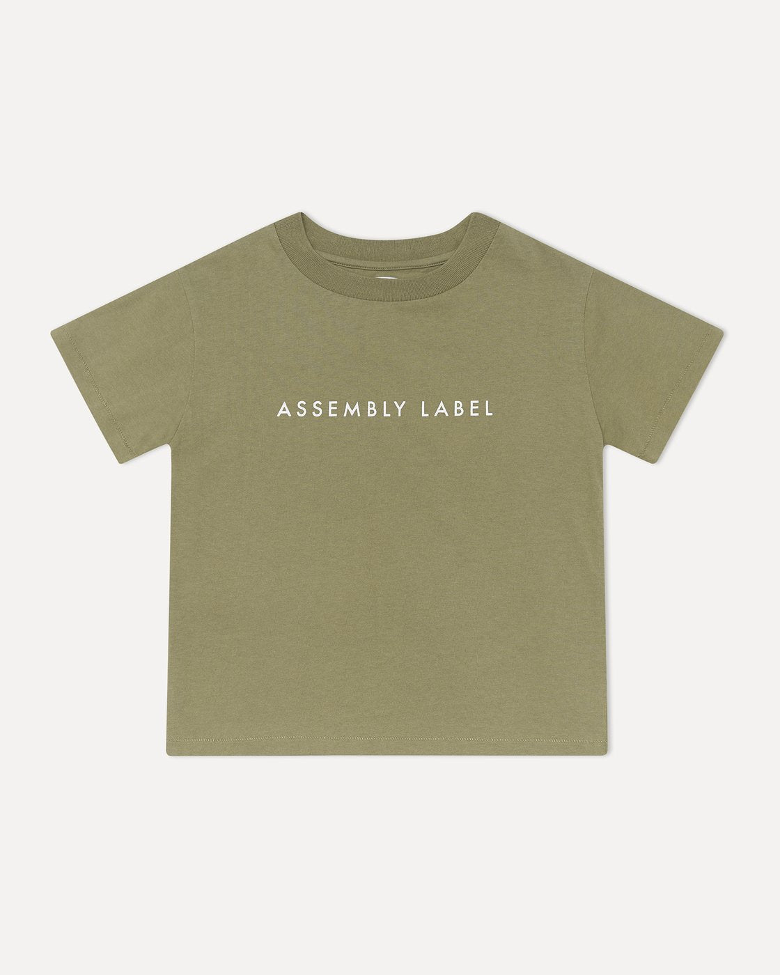 Kids Logo Tee Olive