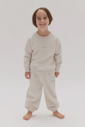 Kids Established Track Pant Oat