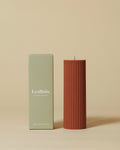 GiGi Pillar Candle Mahogany