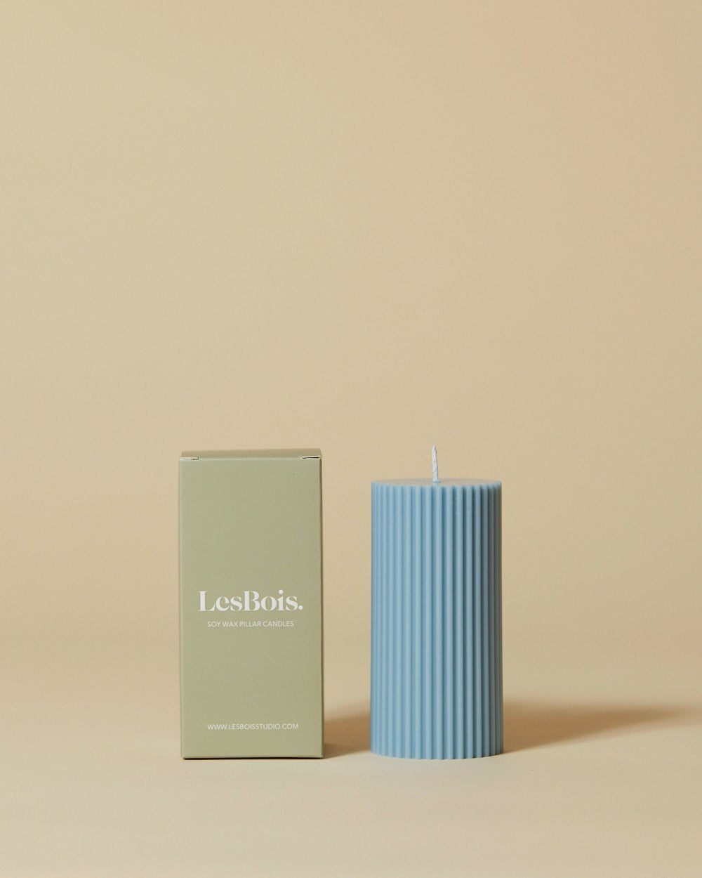 GiGi Mini Pillar Candle Steele