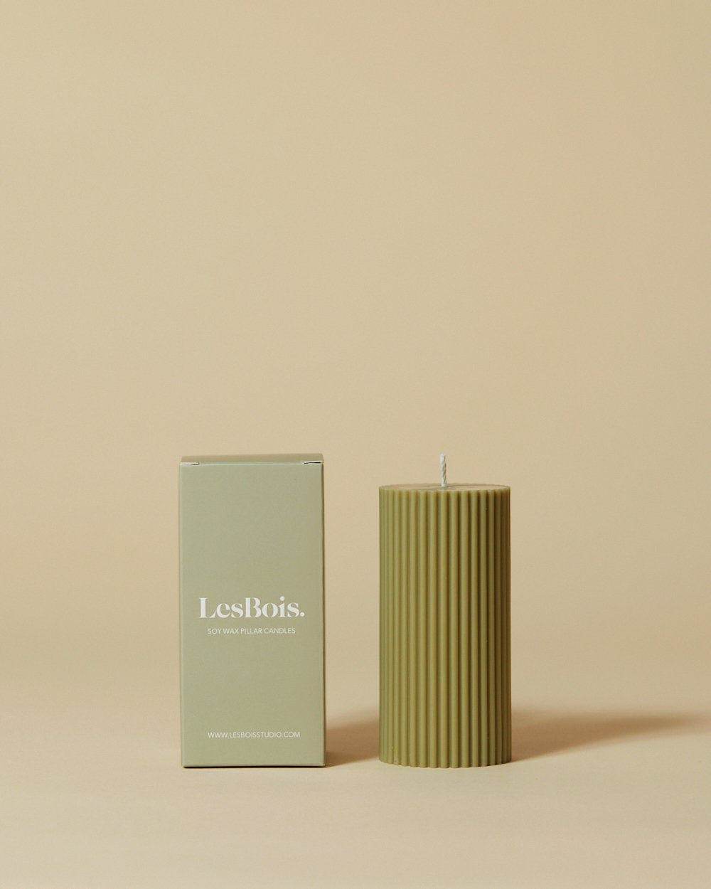 GiGi Mini Pillar Candle Olive