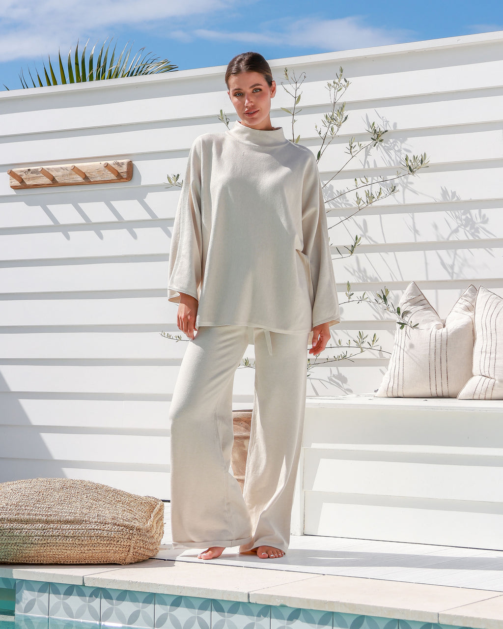 Shea Knit Pant Stone