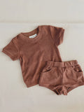 Baby Laguna Terry Set Cocoa