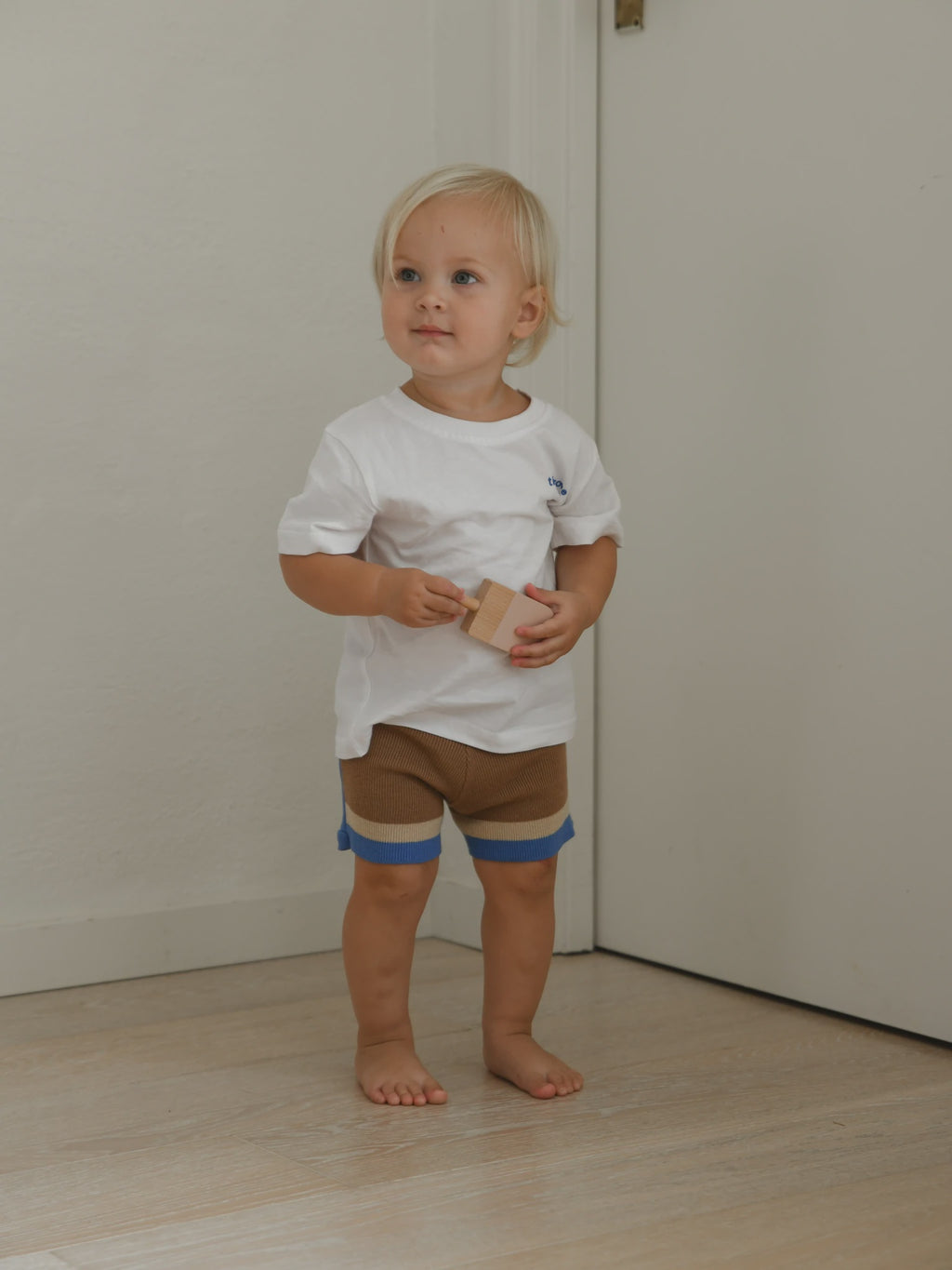 Lennon Knit Shorts Walnut