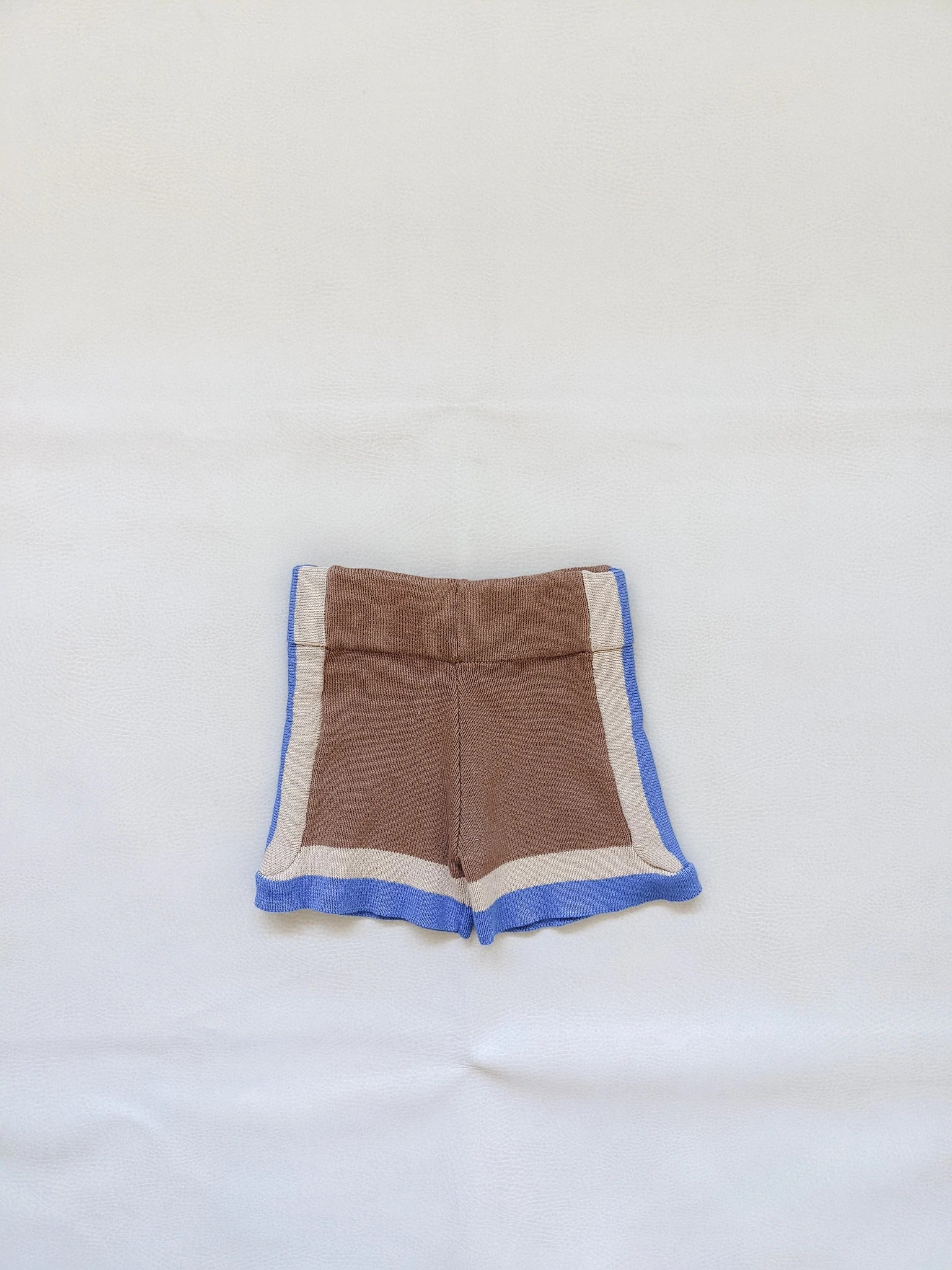 Lennon Knit Shorts Walnut