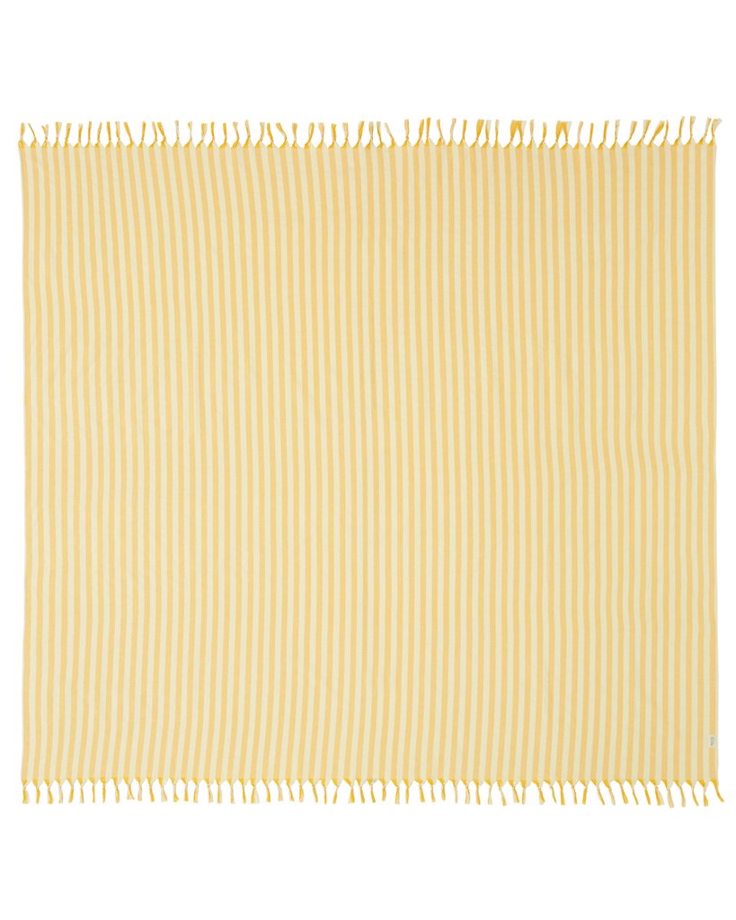 Palm Cove Blanket Mustard