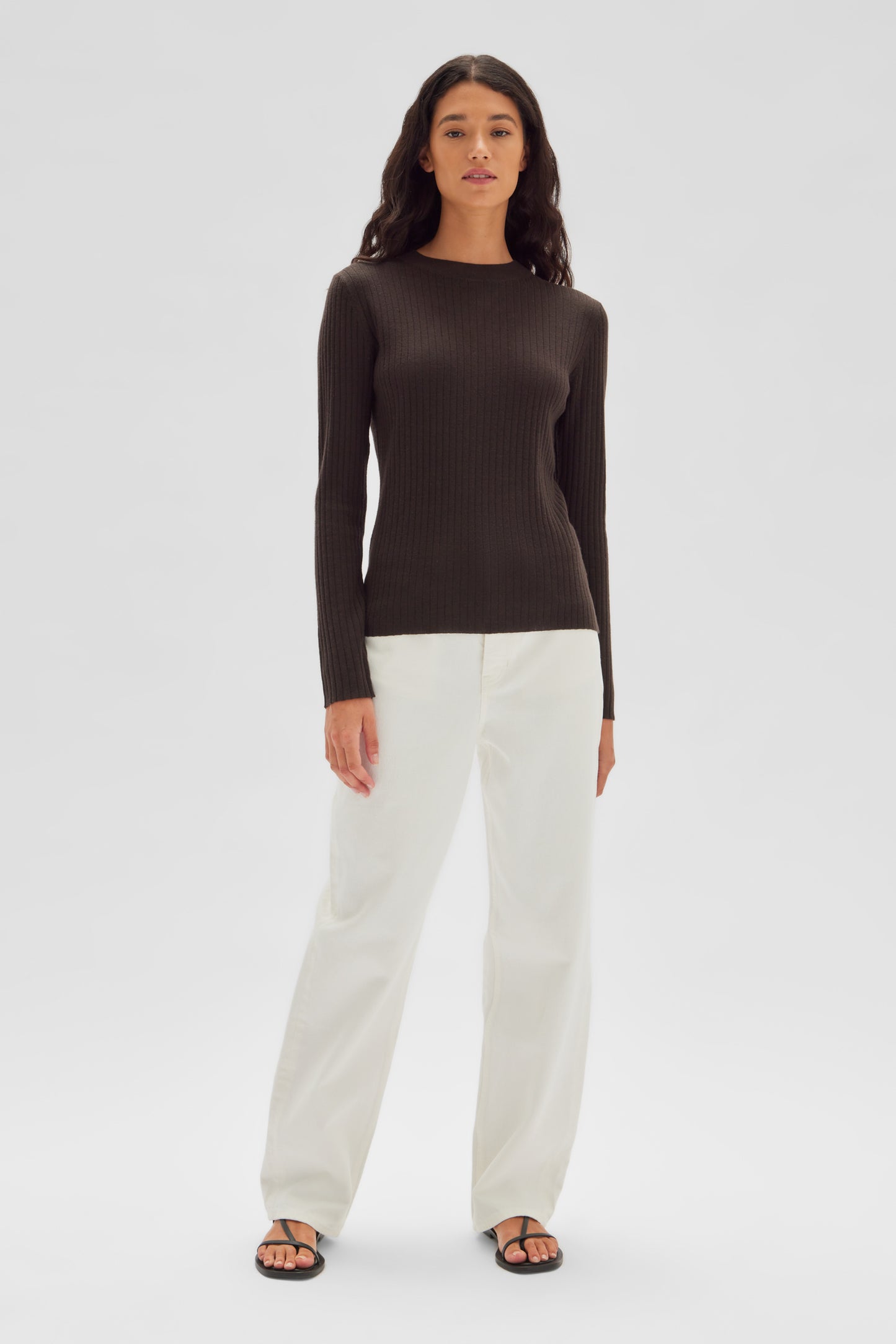 Mia Long Sleeve Knit Cocoa