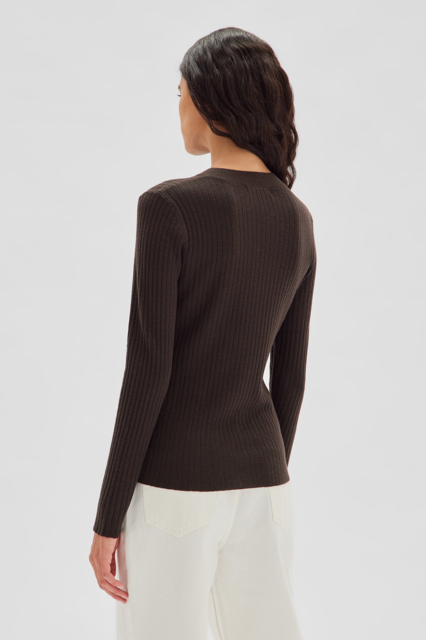 Mia Long Sleeve Knit Cocoa