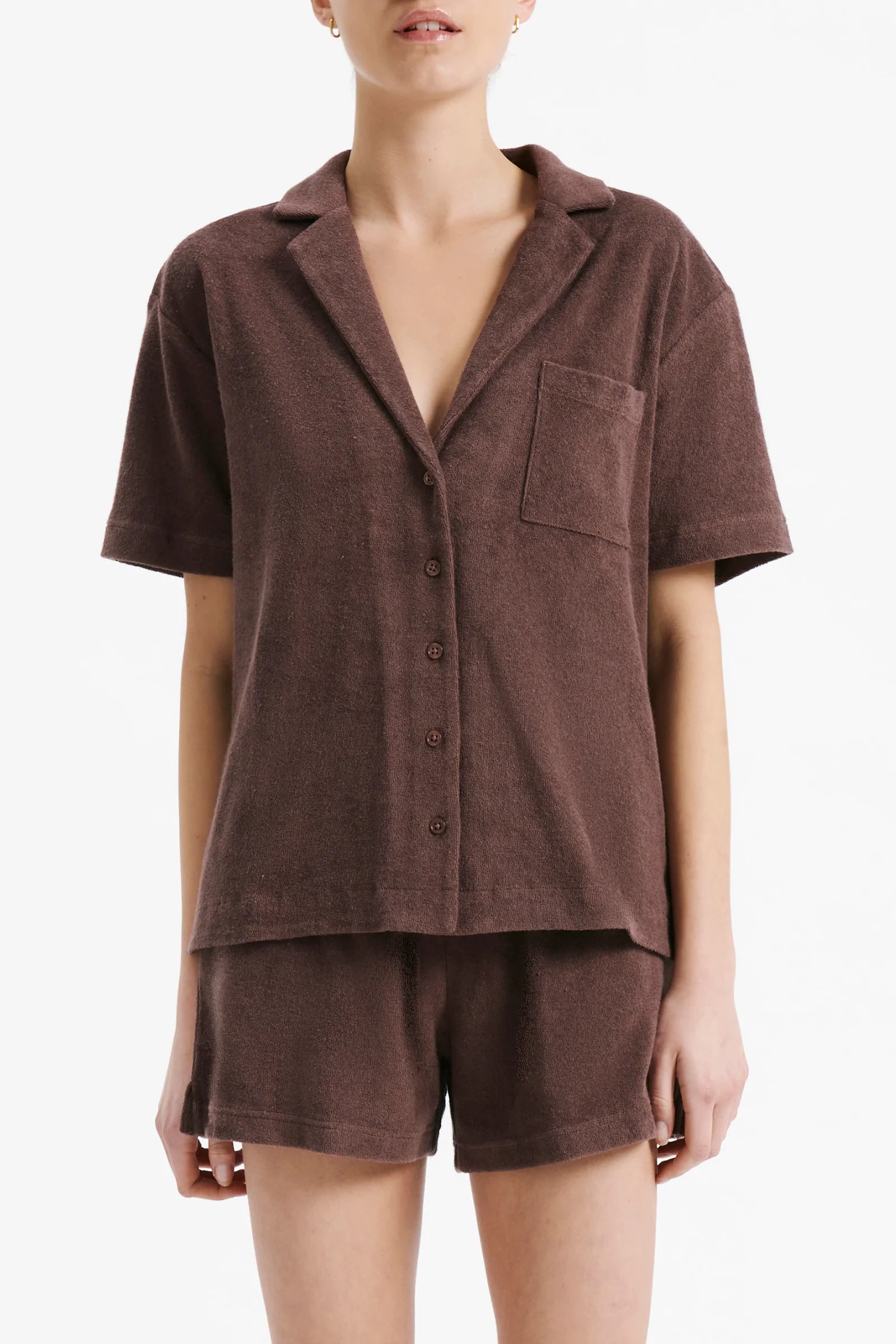 Inka Terry Shirt Cacao
