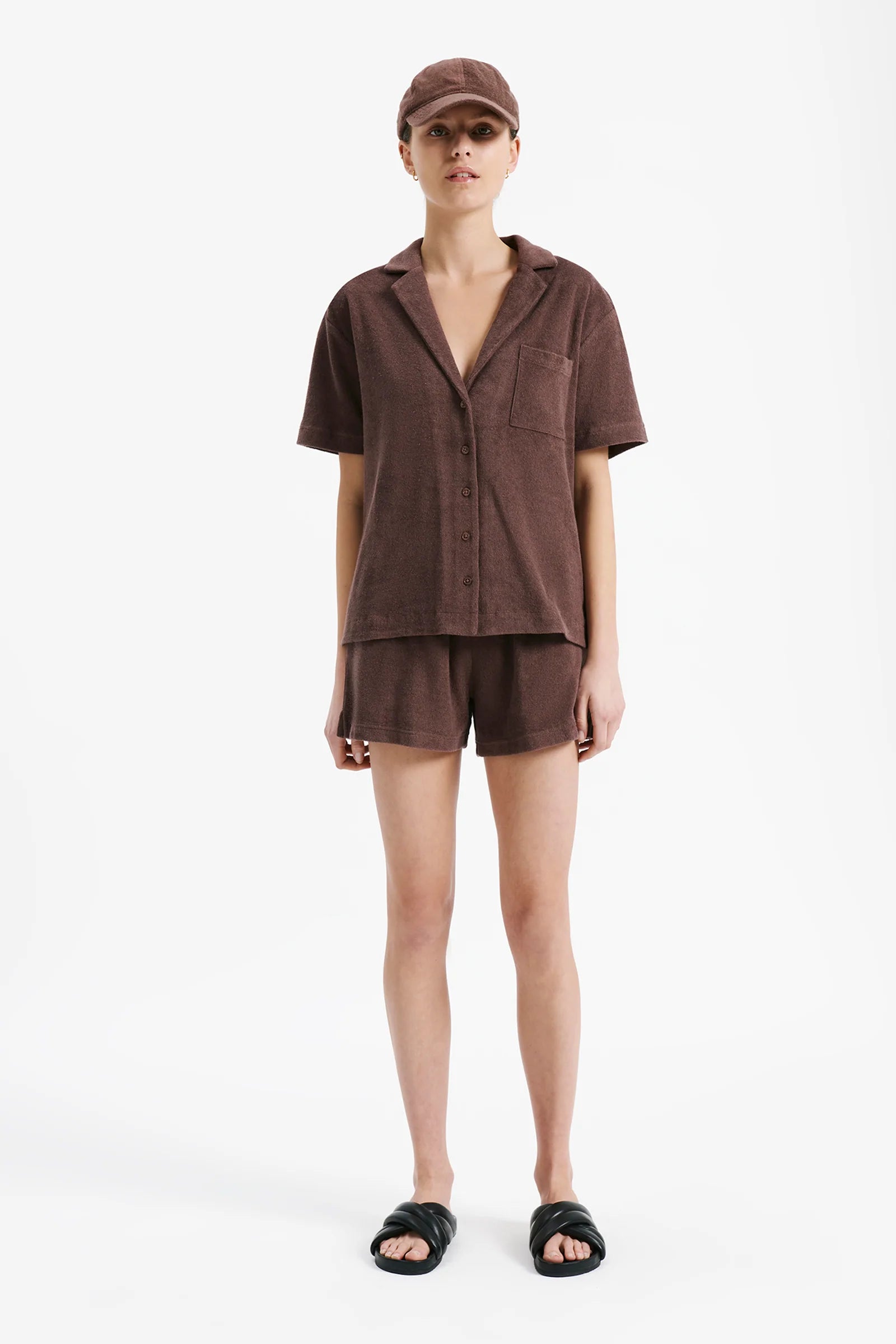 Inka Terry Shirt Cacao