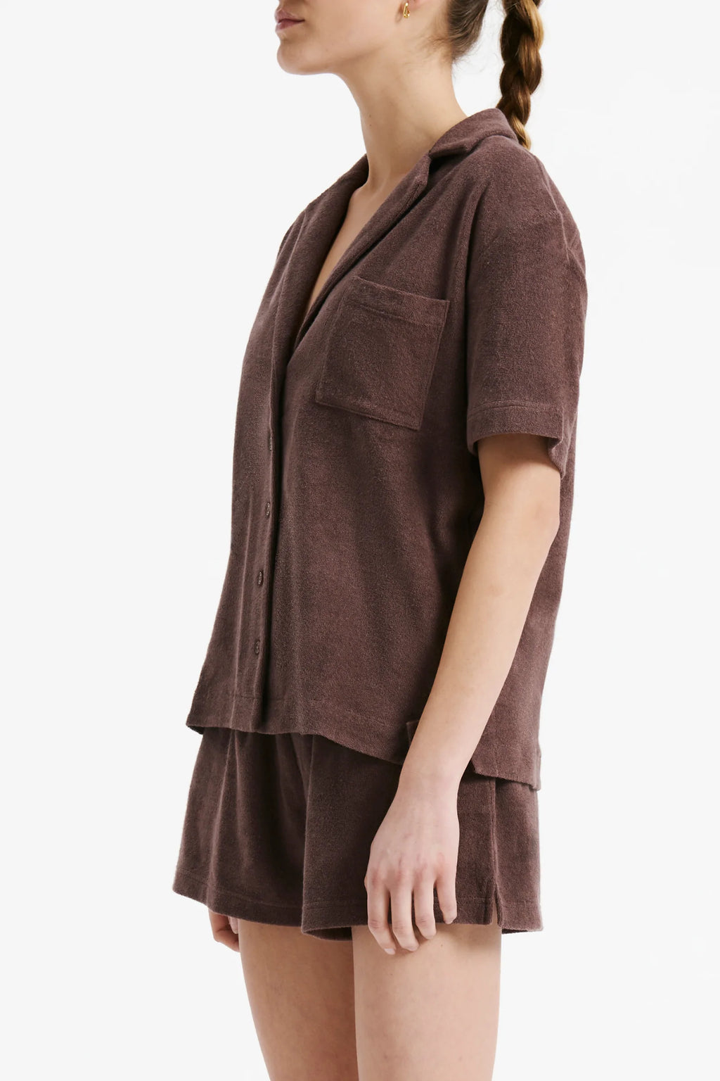 Inka Terry Shirt Cacao
