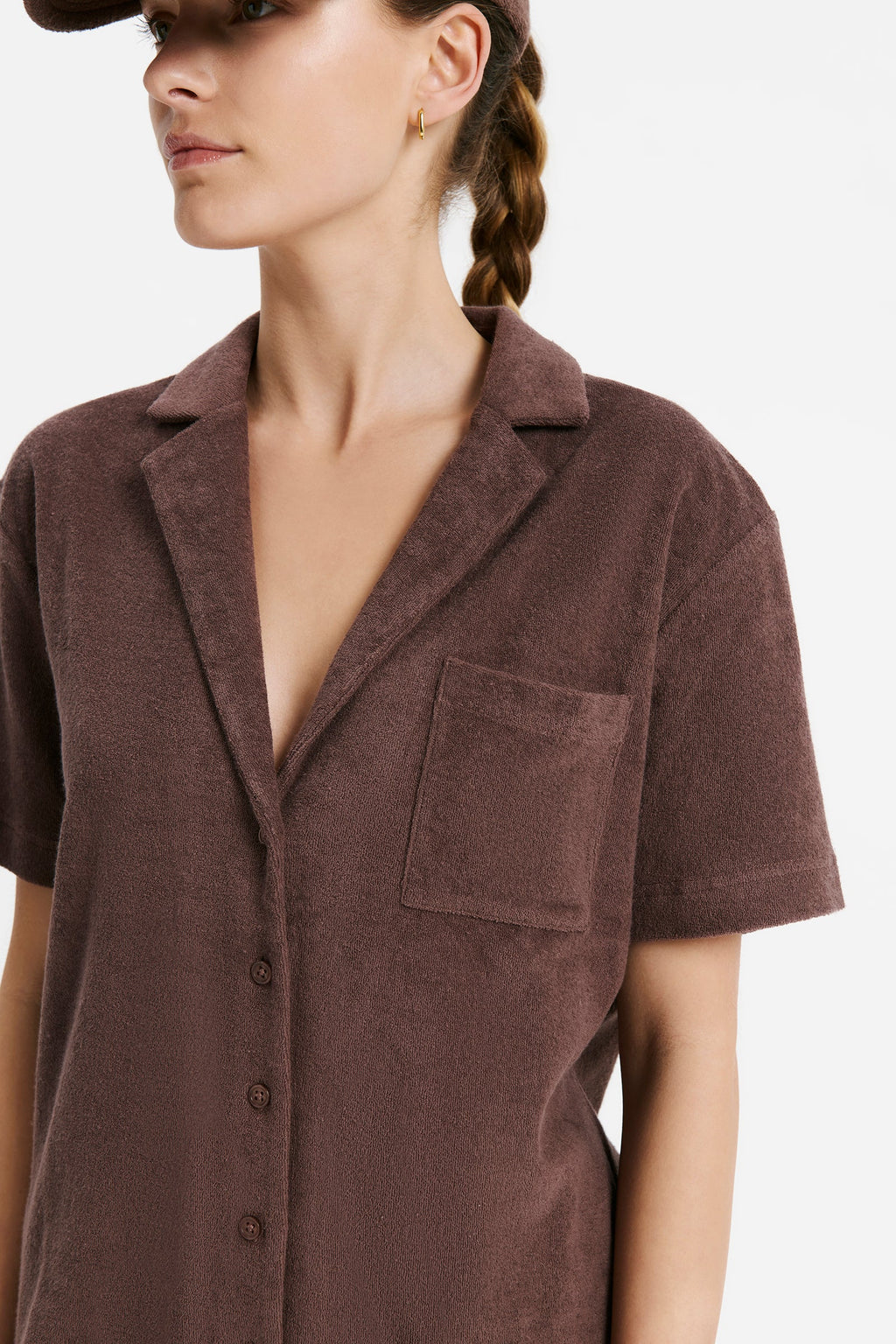 Inka Terry Shirt Cacao