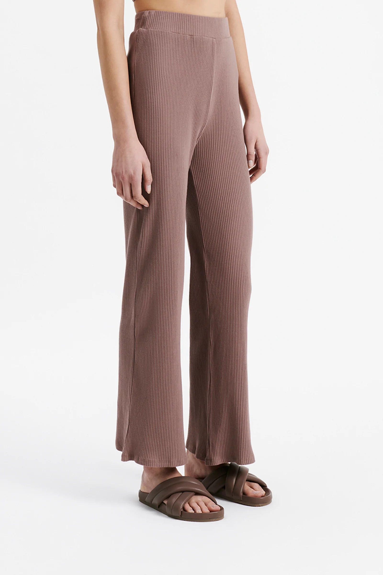 Lounge Rib Culotte Soot